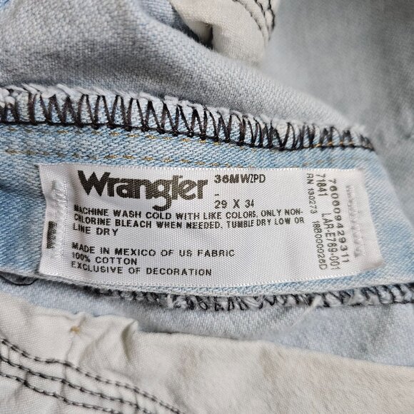 Wrangler 36MWZPD Cut Off Shorts - Light wash - 29 - Picture 9 of 10